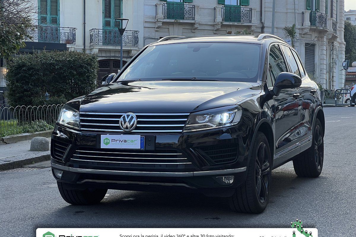 VW VOLKSWAGEN Touareg 3.0 TDI 204 CV tiptronic Blue