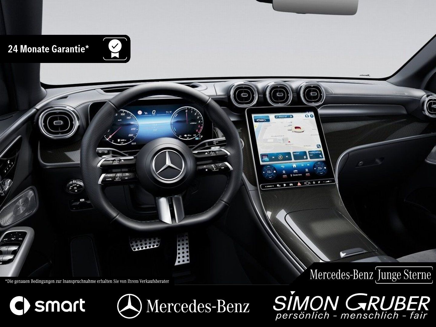 Fahrzeugabbildung Mercedes-Benz GLC 300 de 4M AMG Night HUD Distronic  Burm 360