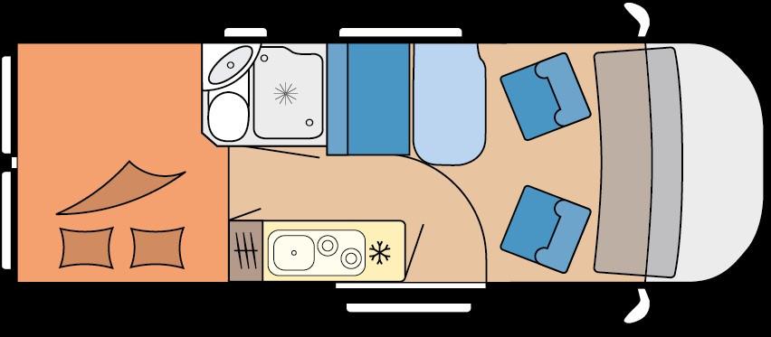 Hobby VAN 600 FT ONTOUR "First Edition" Doppelbett AHK