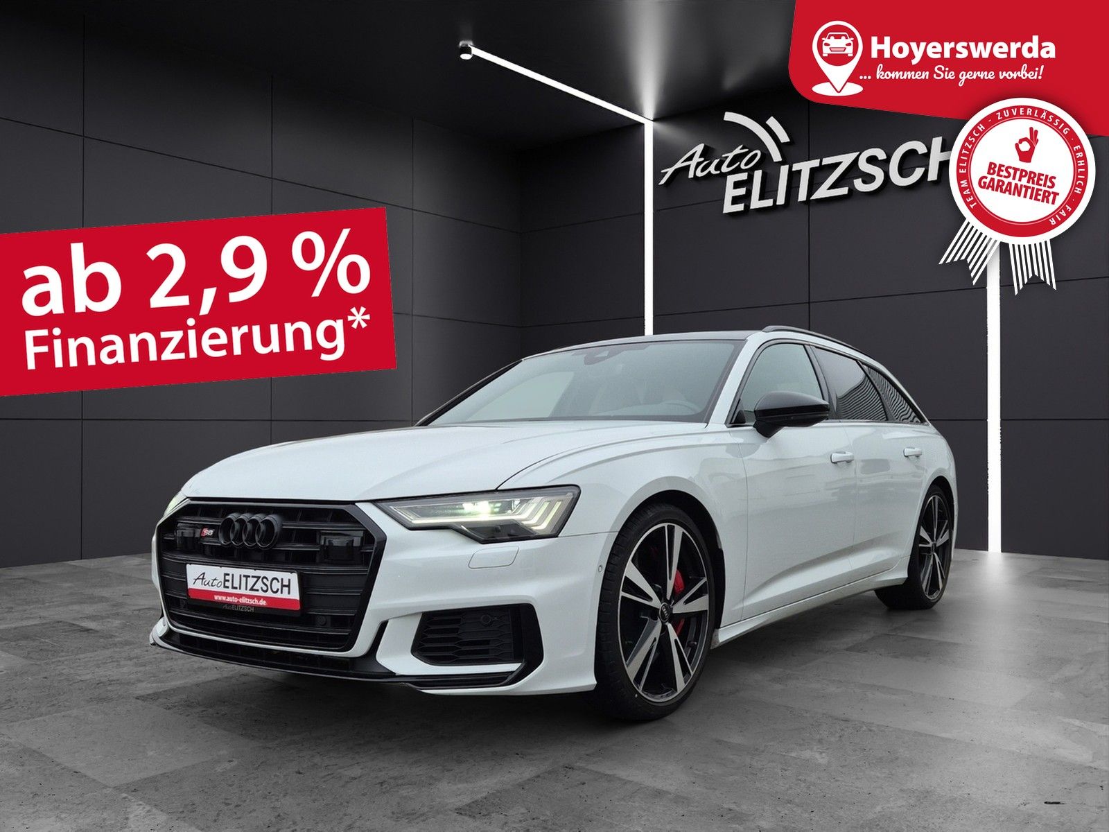 Fahrzeugabbildung Audi S6 Avant TDI quattro HDMatrix Navi Pano B&O AVC