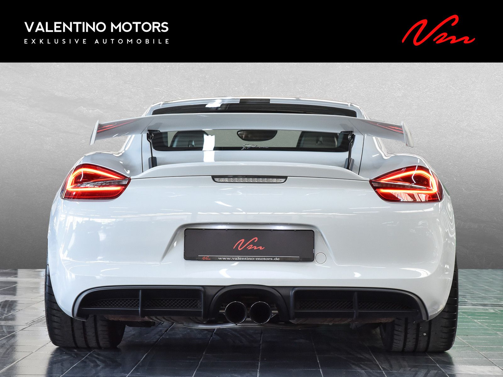 Fahrzeugabbildung Porsche Cayman GT4 - Heckflügel | Tempomat