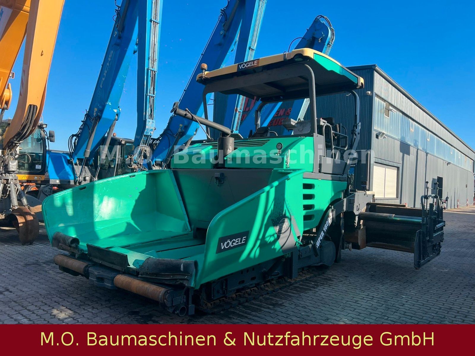 Fahrzeugabbildung Vögele Super 1800-2 / 2x Display / 2x Sensor /2x 50 cm/