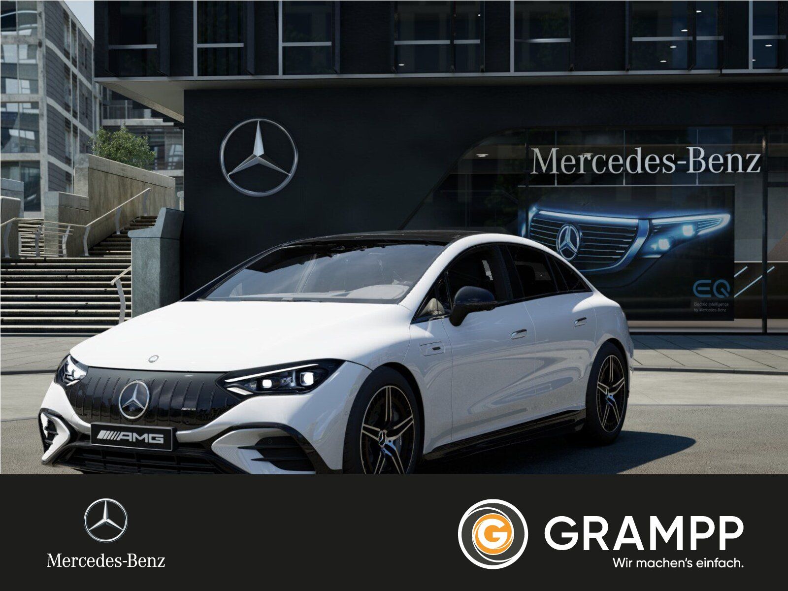 MERCEDES-BENZ EQE 43 AMG 4M Premium-Plus/Air/Pano/HUD/Fahrassi