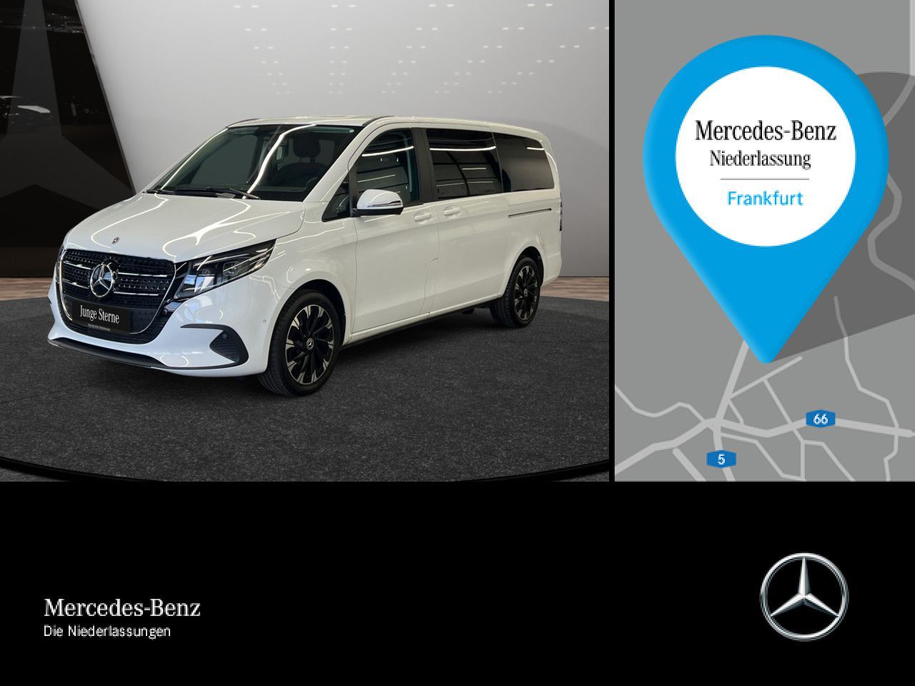 MERCEDES-BENZ V 250 d L2, 7-Sitzer, MBUX, Kamera, LED, AHK