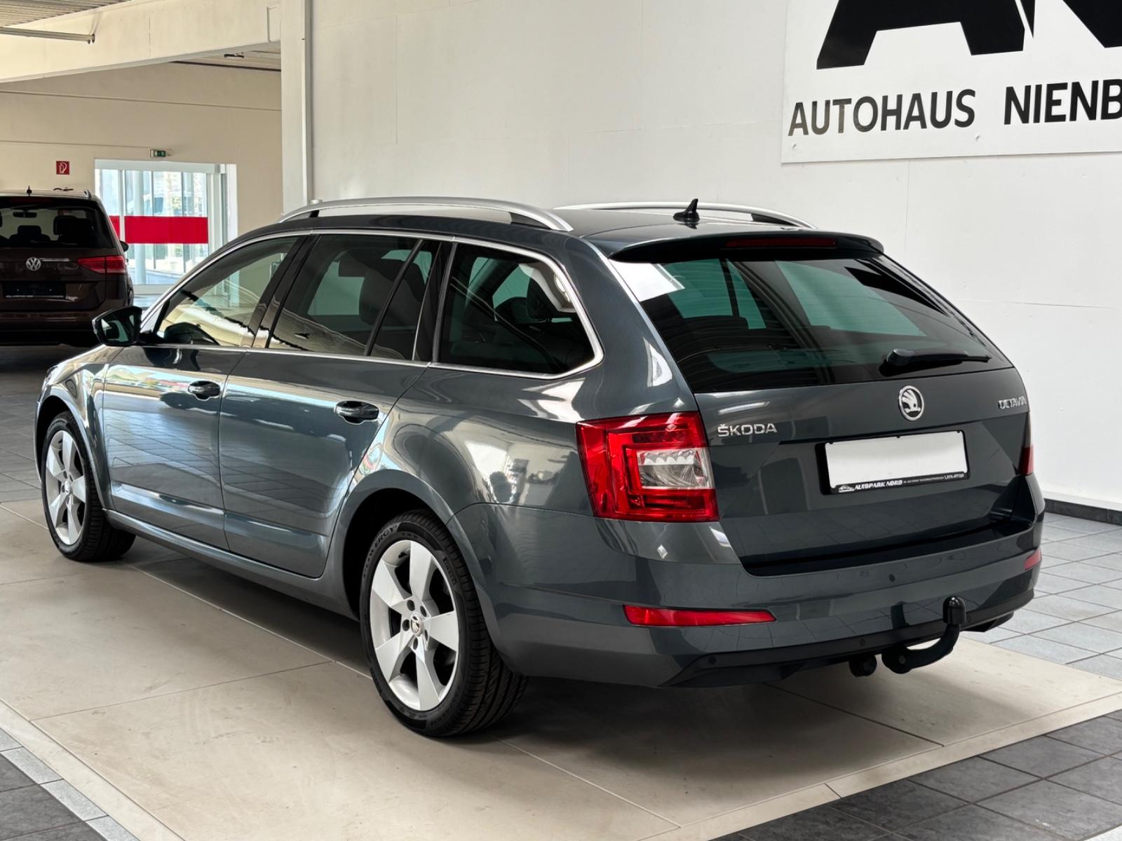 Skoda Octavia 2.0 TDI,Automatik,Scheckheft,Teilleder