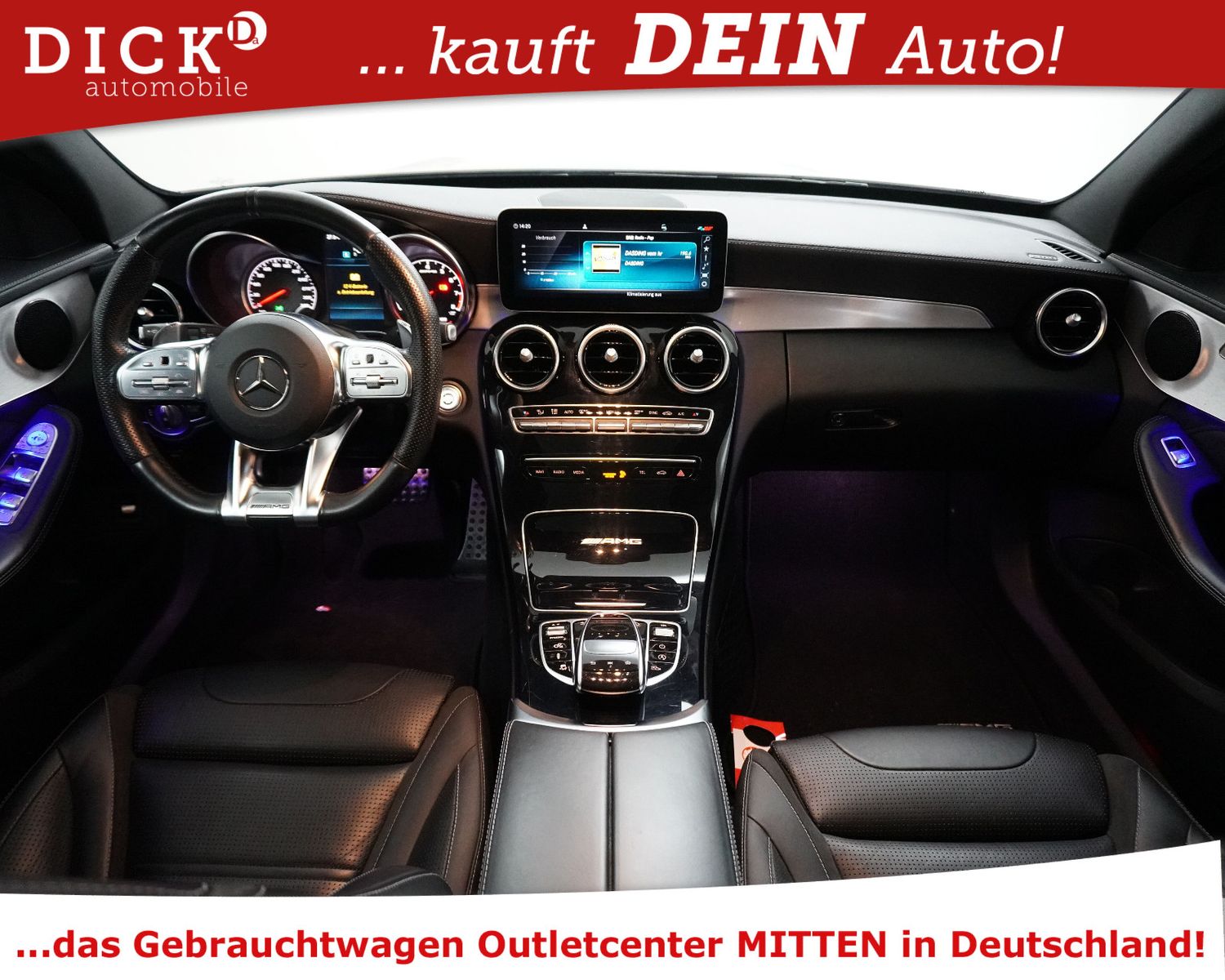 Fahrzeugabbildung Mercedes-Benz C63 AMG >CARBON+PANO+MEMO+KAM+MULTIB+NAPPA+COMAN