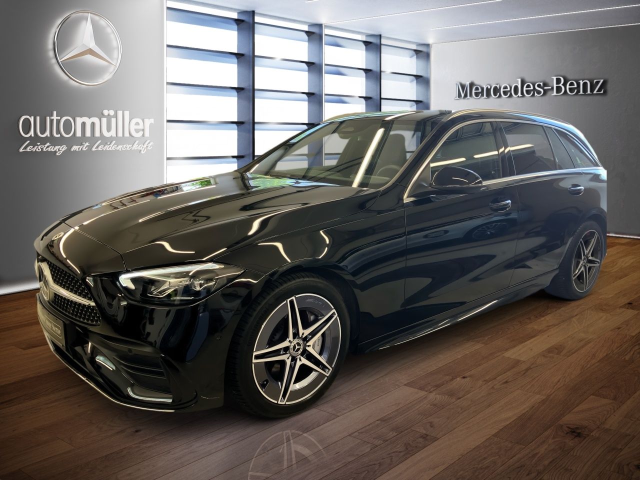 Fahrzeugabbildung Mercedes-Benz C 300 d T AMG+AHK+DISTRON+KAMERA+LED+AMBIENTE+