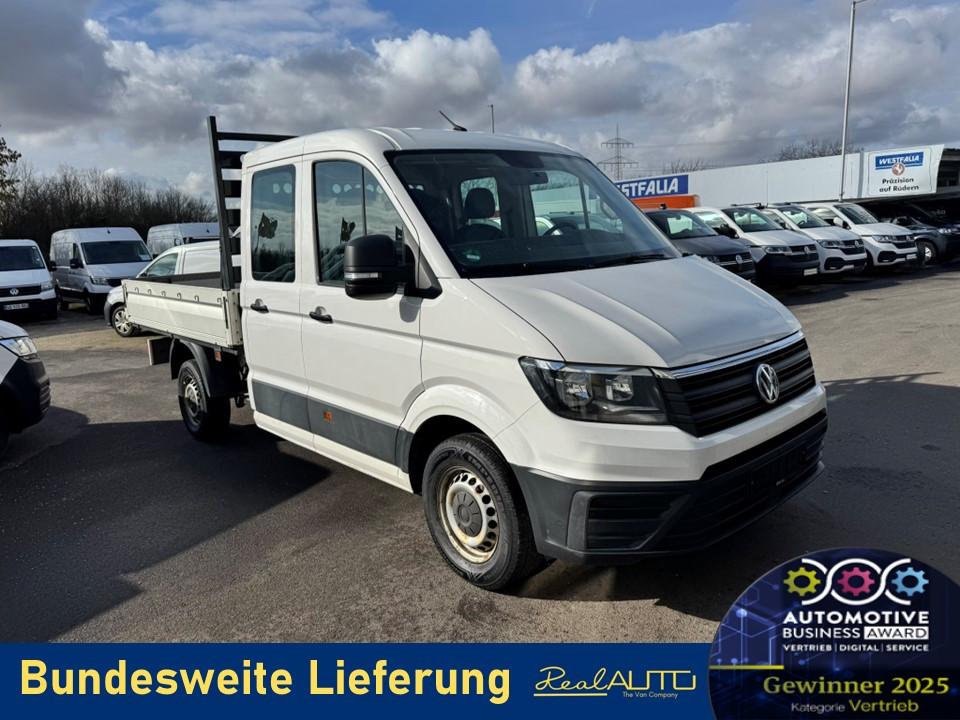 Volkswagen Crafter Doka/Pritsche 35 MR AHK*Klima*7-Sitzer