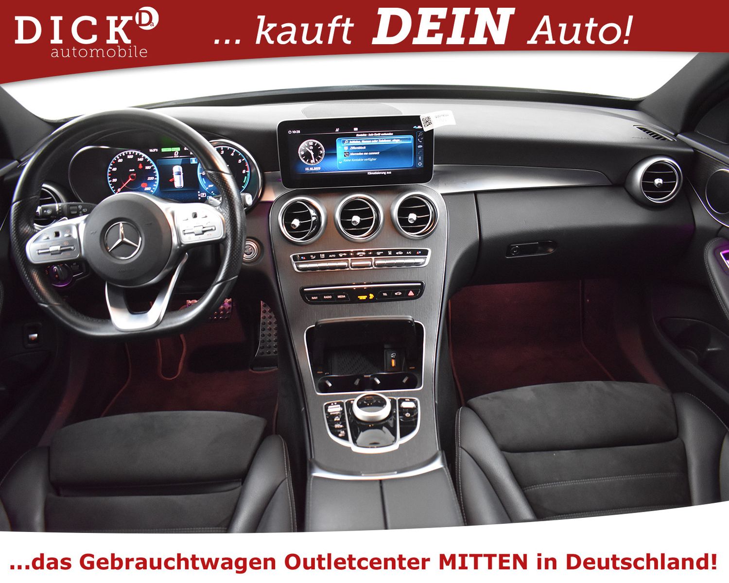MERCEDES-BENZ C 300de 2X AMG Line NIGHT+STDHZ+AHK+WIDES+MULTIB - Image 10