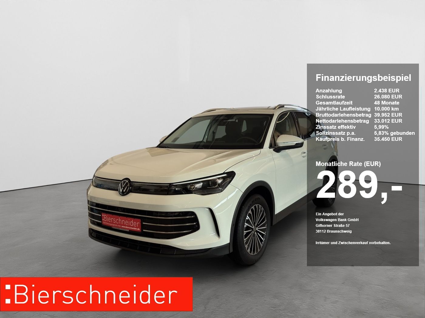 Volkswagen Tiguan 2.0 TDI DSG Elegance LED-PLUS NAVI AHK TO