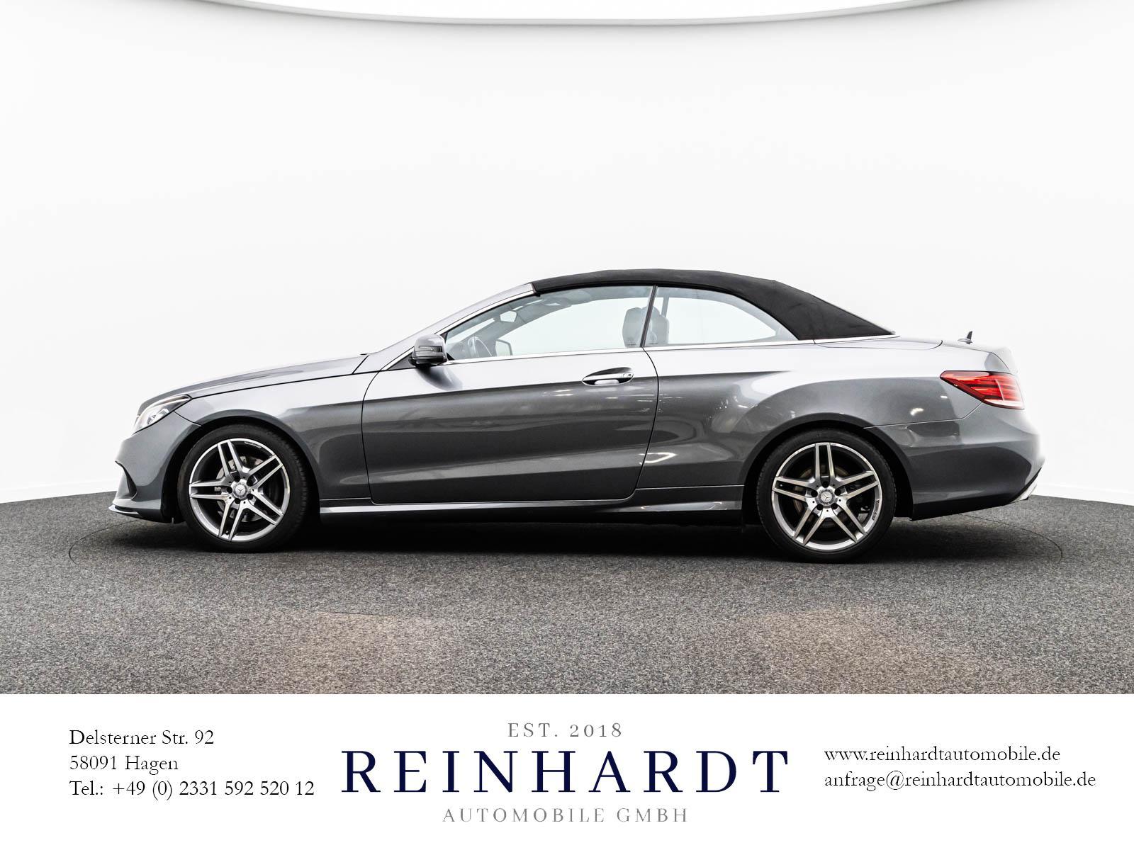 Mercedes-Benz E 200 CGi CABRIO AMG LINE TEMPOMAT/eSITZE/GARMIN