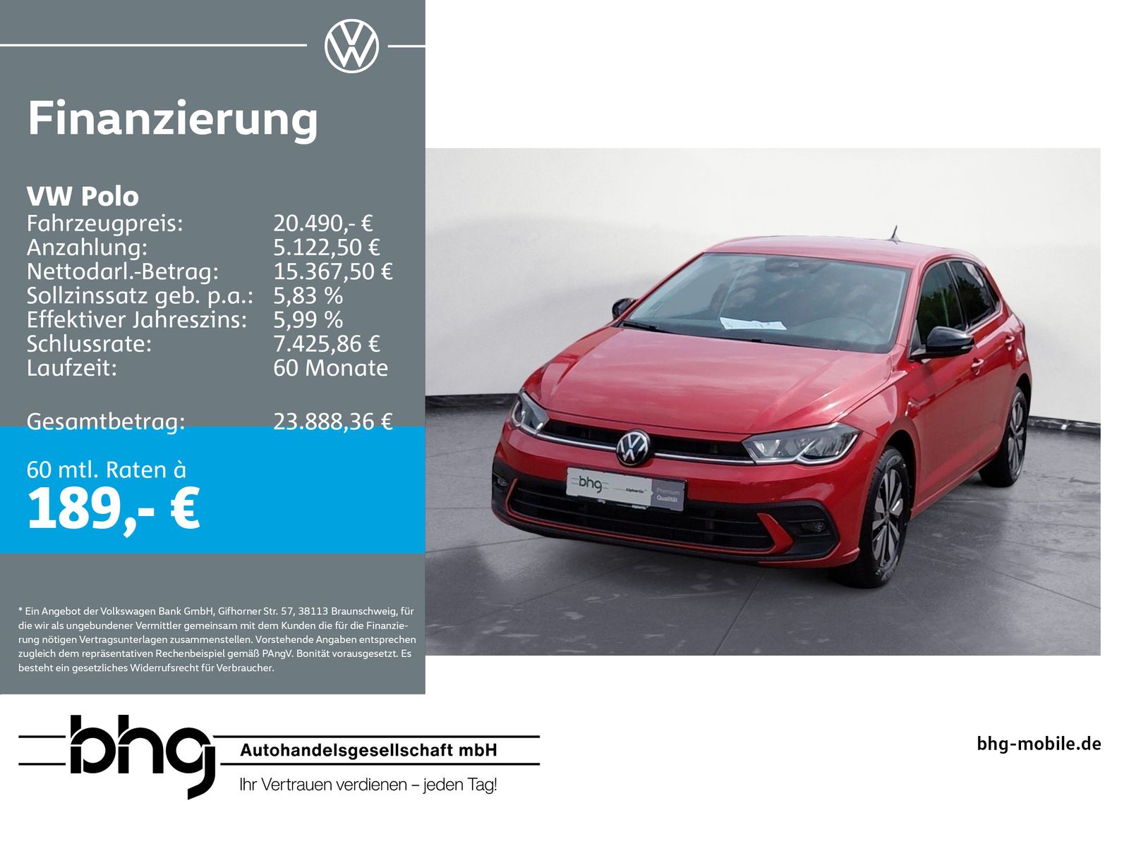 Volkswagen Polo Life 1,0 l TSI OPF