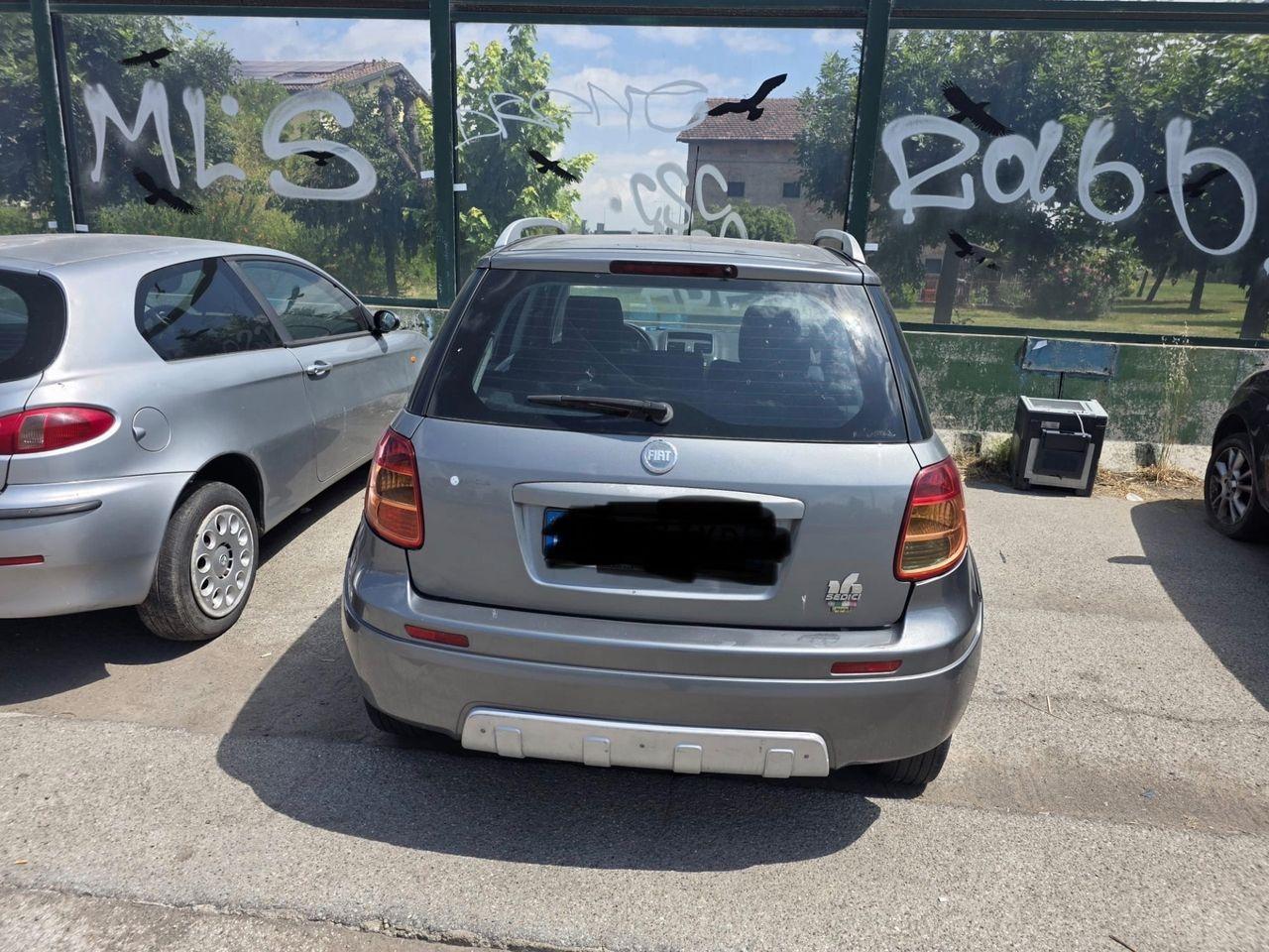 Fiat Sedici 2006 — rear view