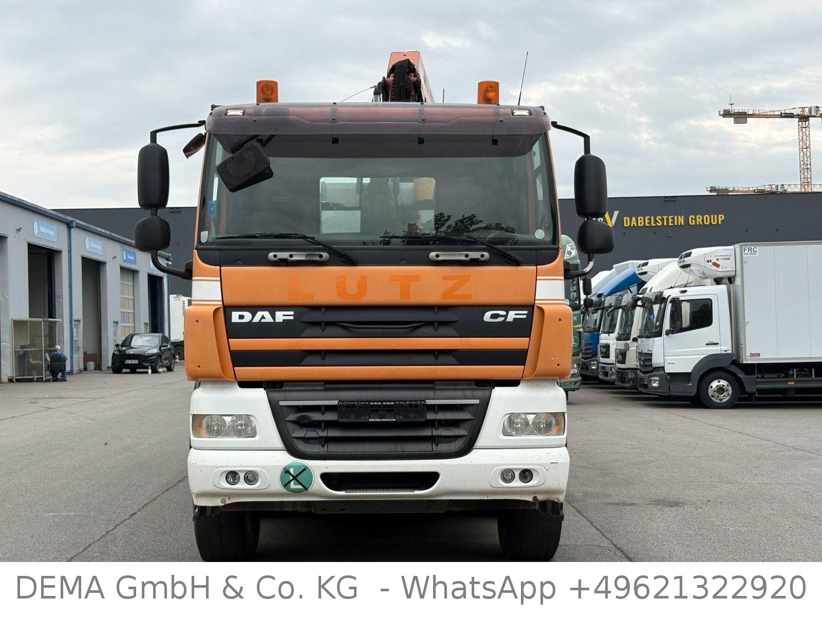 DAF CF85462*8x4*Mit Kran*Retarder*Klima*Hinterkipper