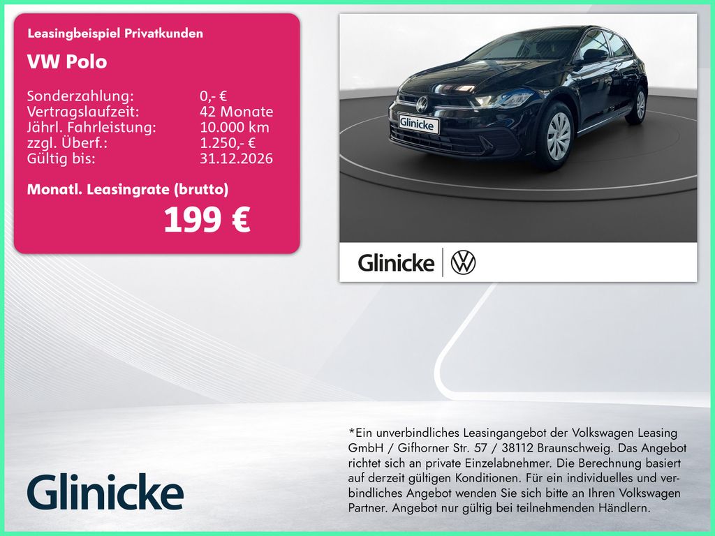 Polo Life 1,0 l TSI Automatik Kamera Allwetter