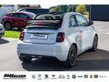 Fiat 500e Cabrio La Prima 42 kWh NAVI TEMPOMAT LED AP - mit Elektro-Antrieb: Blau, Cabrio