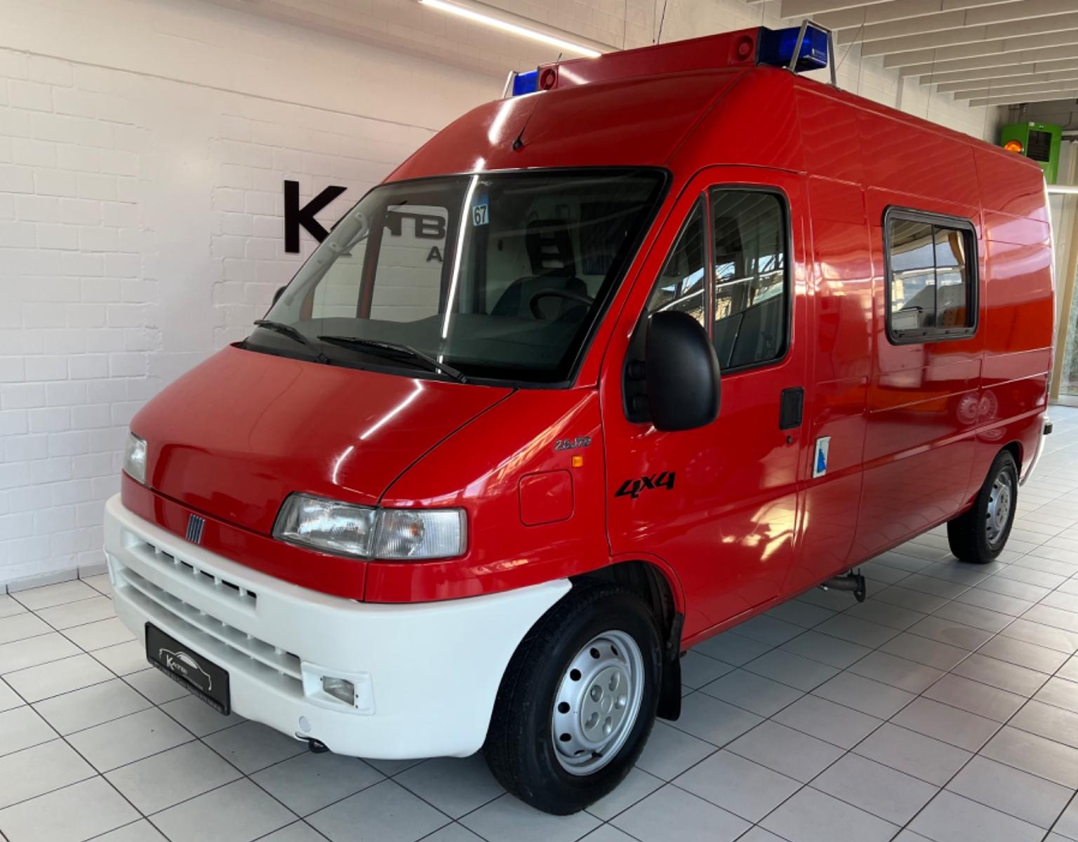 Fiat Ducato 230L 2,8 TD 4x4 Dangel Stdhzg HU neu