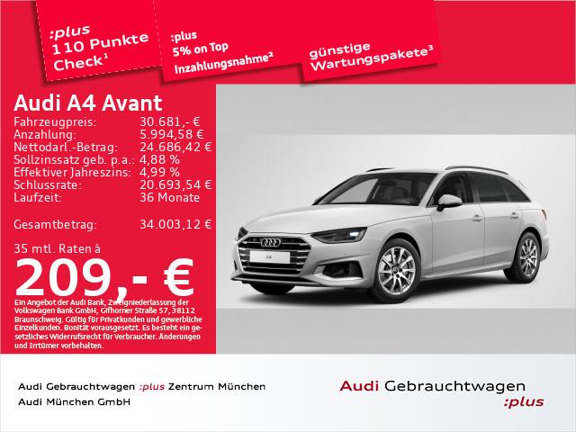 Audi A4 Avant 40 TFSI S tronic advanced Navi+/Kamera