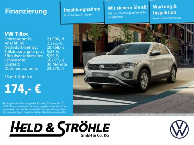 Volkswagen T-Roc 1.0TSI 116PS PDC LED