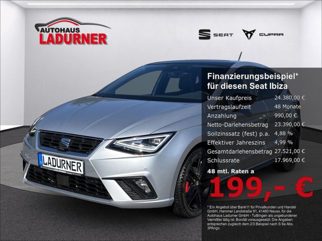 Ibiza 1.0 TSI FR Black Edition*PANO+NAVI* 199€mt