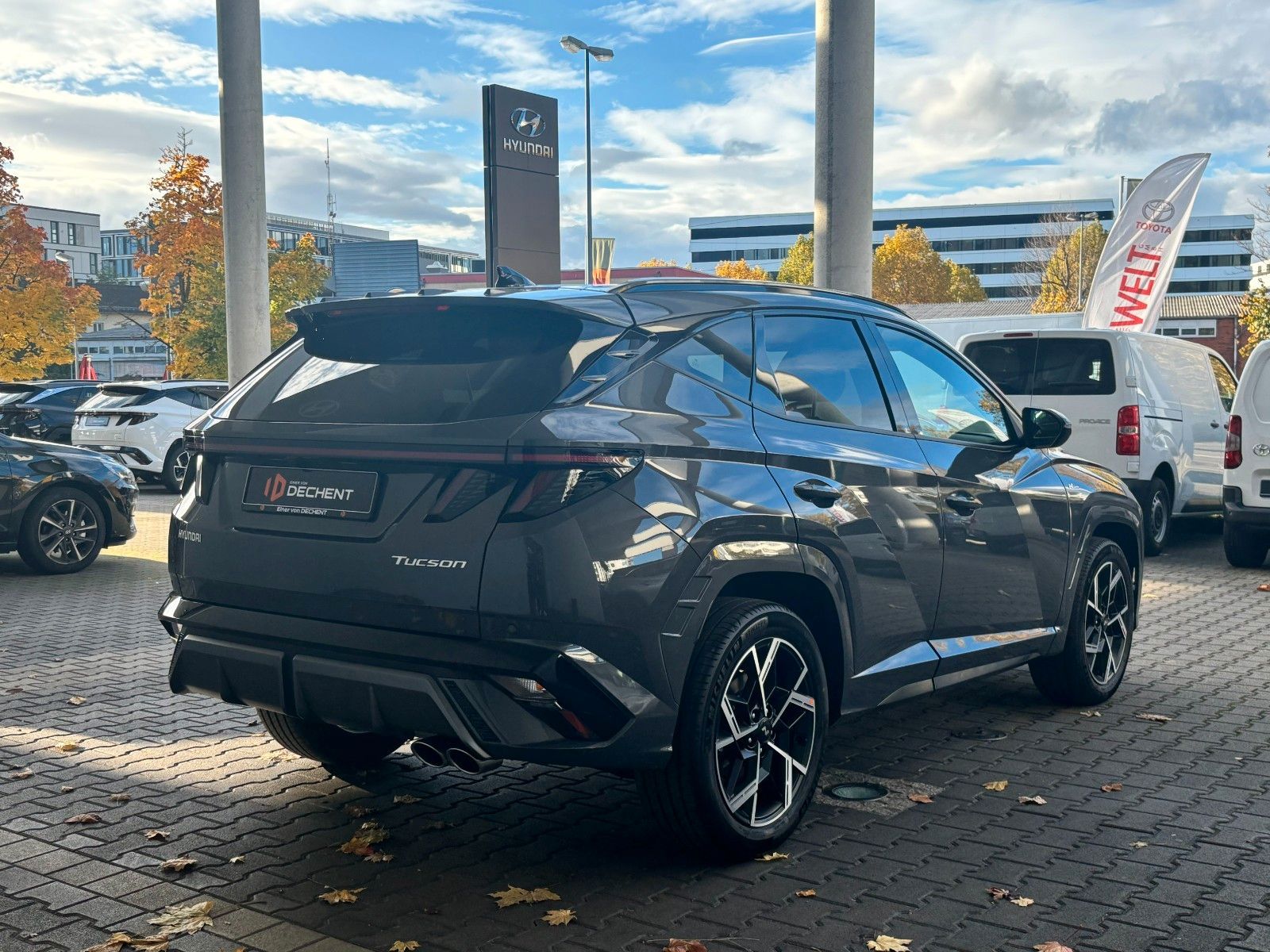 Fahrzeugabbildung Hyundai Tucson 1.6 T-GDI N Line KlimaA,LED,Navi,SHZ,ACC