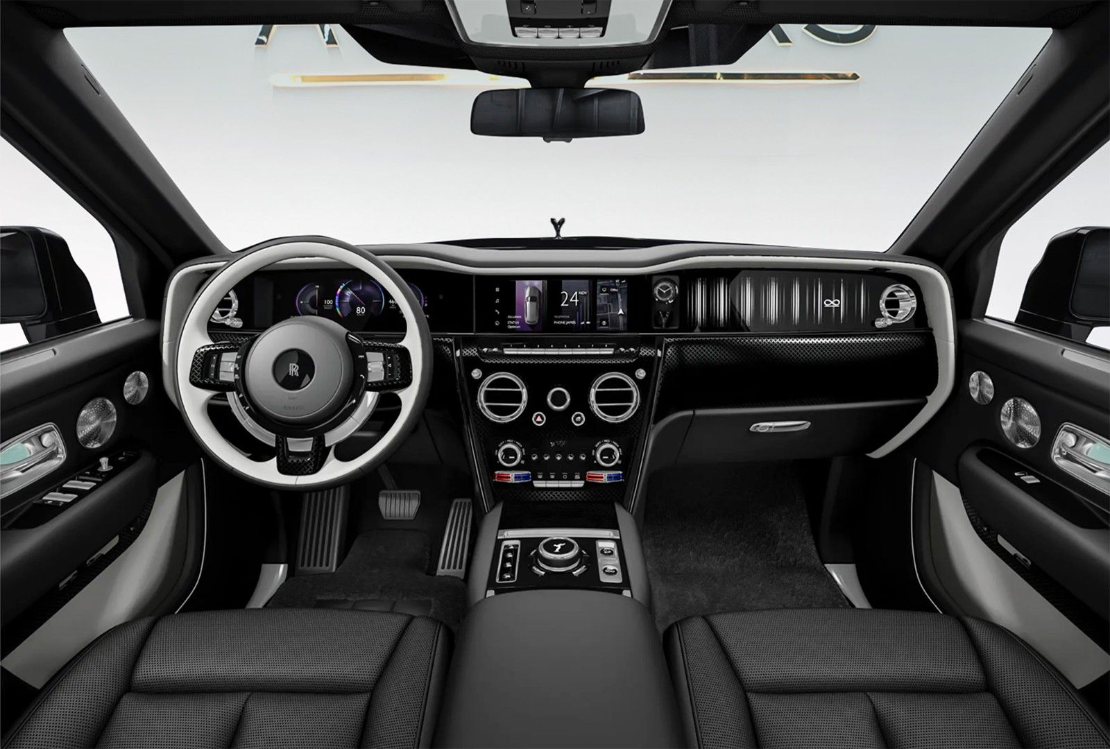 Rolls-Royce CULLINAN BLACK BADGE 4 SEATS MY27 Fully loaded imagem 3