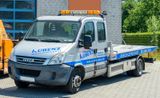 Iveco 65C18D DoKa 7Stz. Abschleppwagen Schiebeplateau