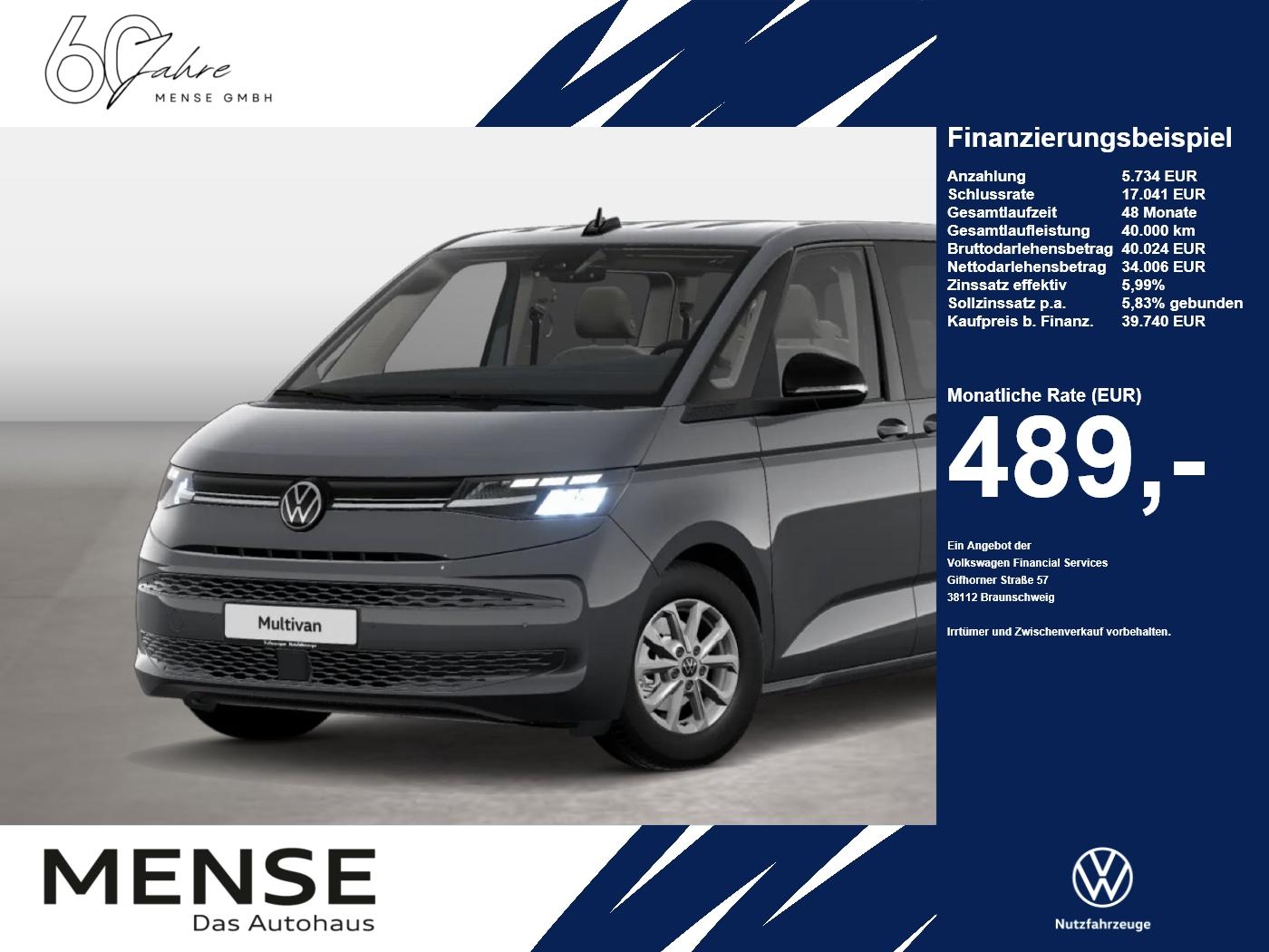 Volkswagen Multivan Life Multivan  Life KÜ110TDI Aut CarPla