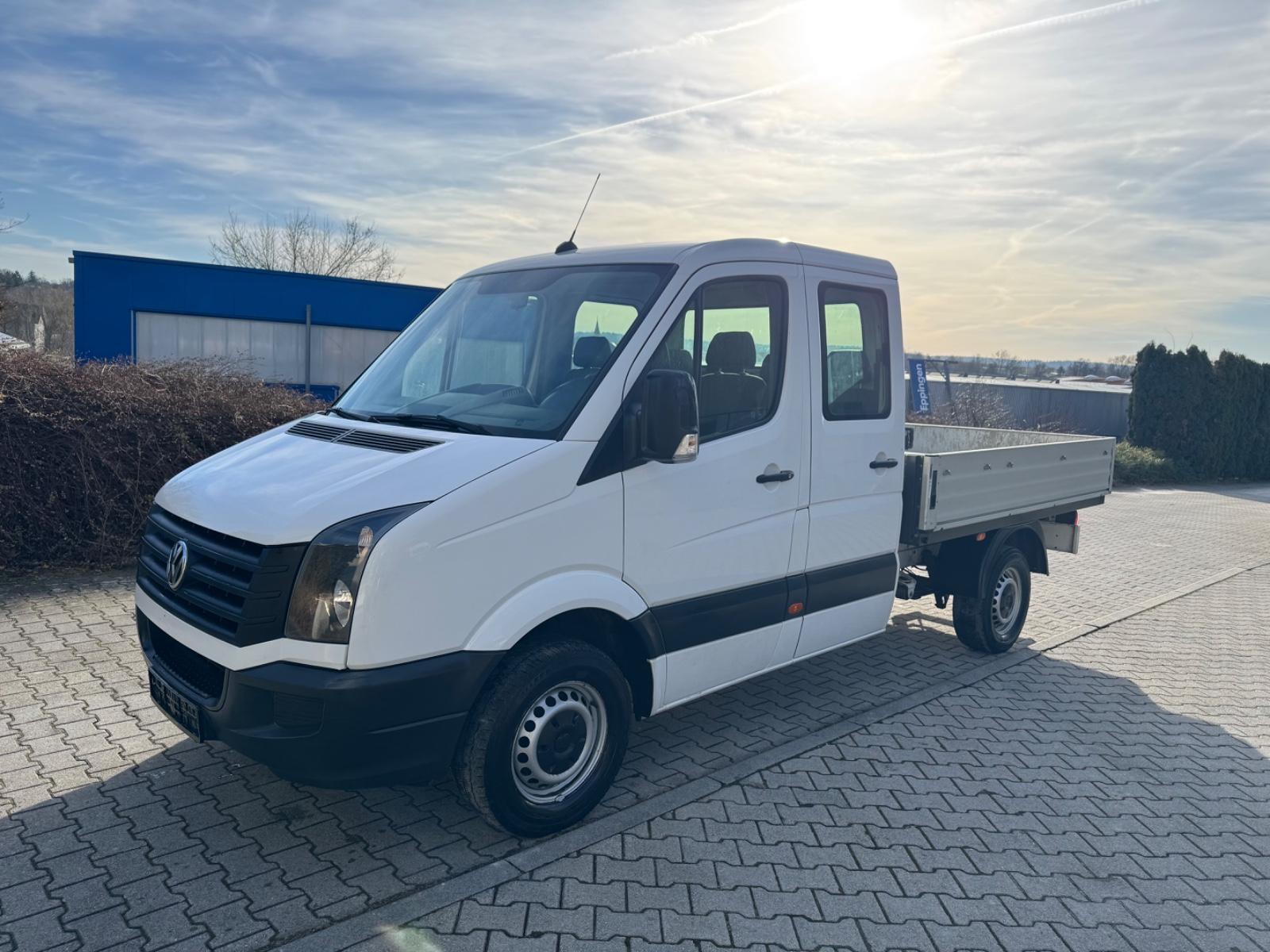 Volkswagen Crafter Doka Pritsche Lang Klima 7-Sitzer EU-6