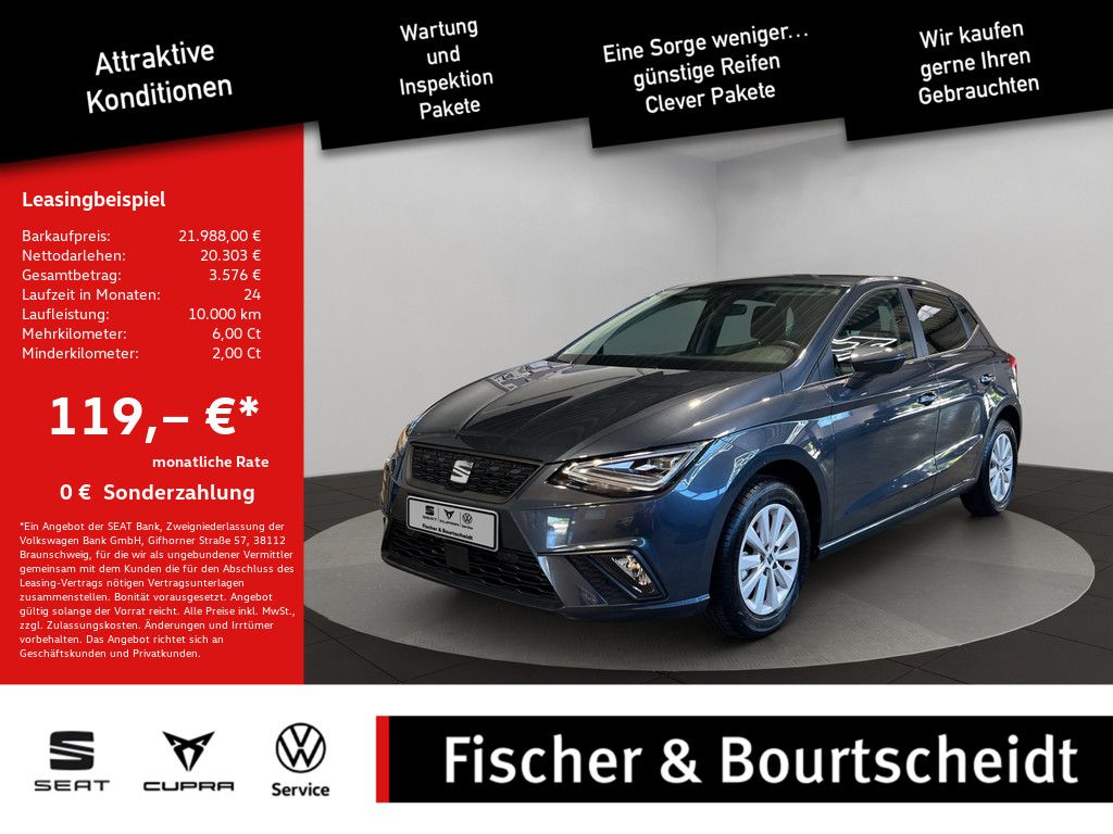 Seat Ibiza 1.0 TSI Style KAMERA NAVI ACC FACEL. LED