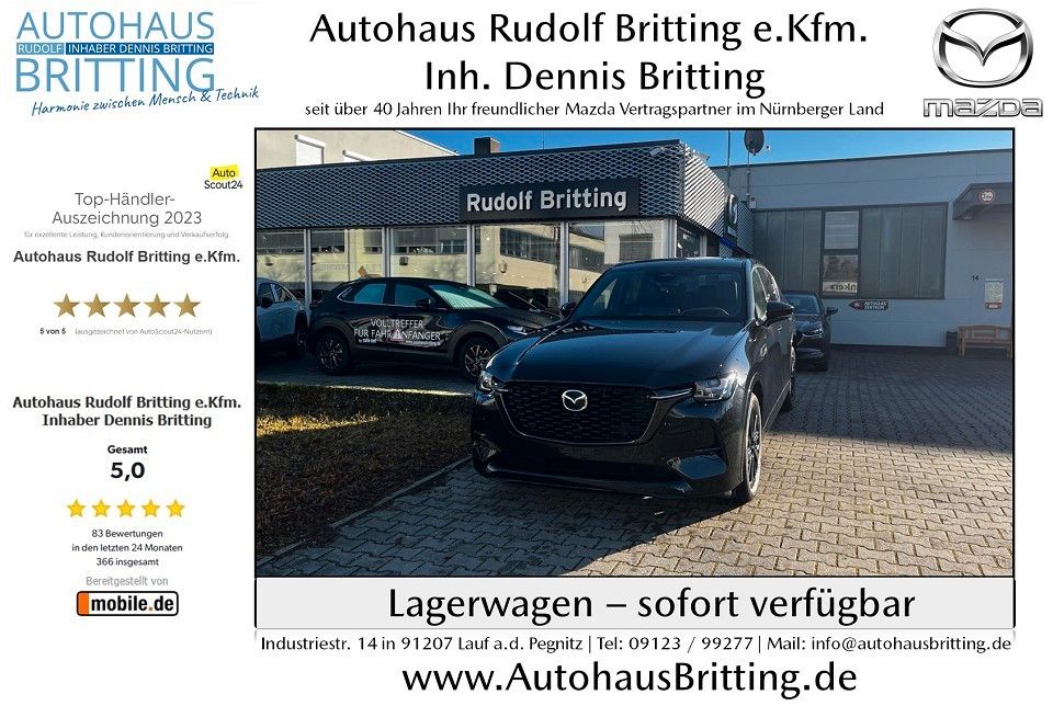 Mazda CX-60 PHEV 8AG Homura Convenience & Sound-Paket