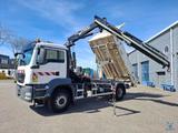 MAN TGS 18.360 / FASSI F135 REMOTED CRANE / TIPPER /