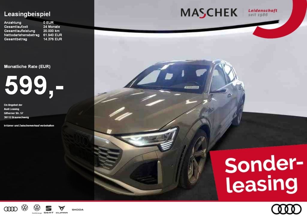 Audi SQ8 e-tron *Sonderleasing* quat Pano b&O AHK S-S