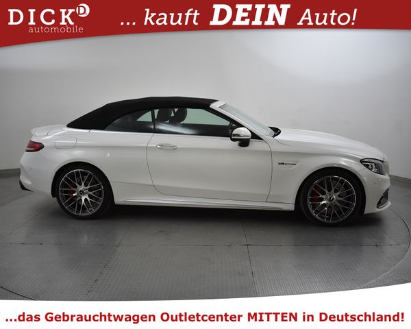 MERCEDES-BENZ C 63 S AMG Cabrio CARBON+WIDES+MEMO+BURM+360+VOL