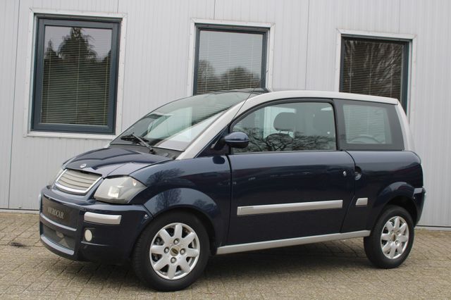 Microcar MC2 XXL Koffer Blue Mopedauto Leichtmobile 45 KM