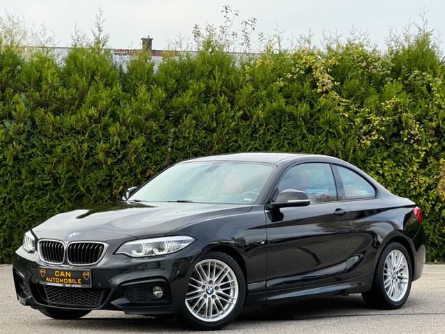 BMW 220i Coupe M Sport-1.Hand-Aut.-Leder Rot-LED-Cam