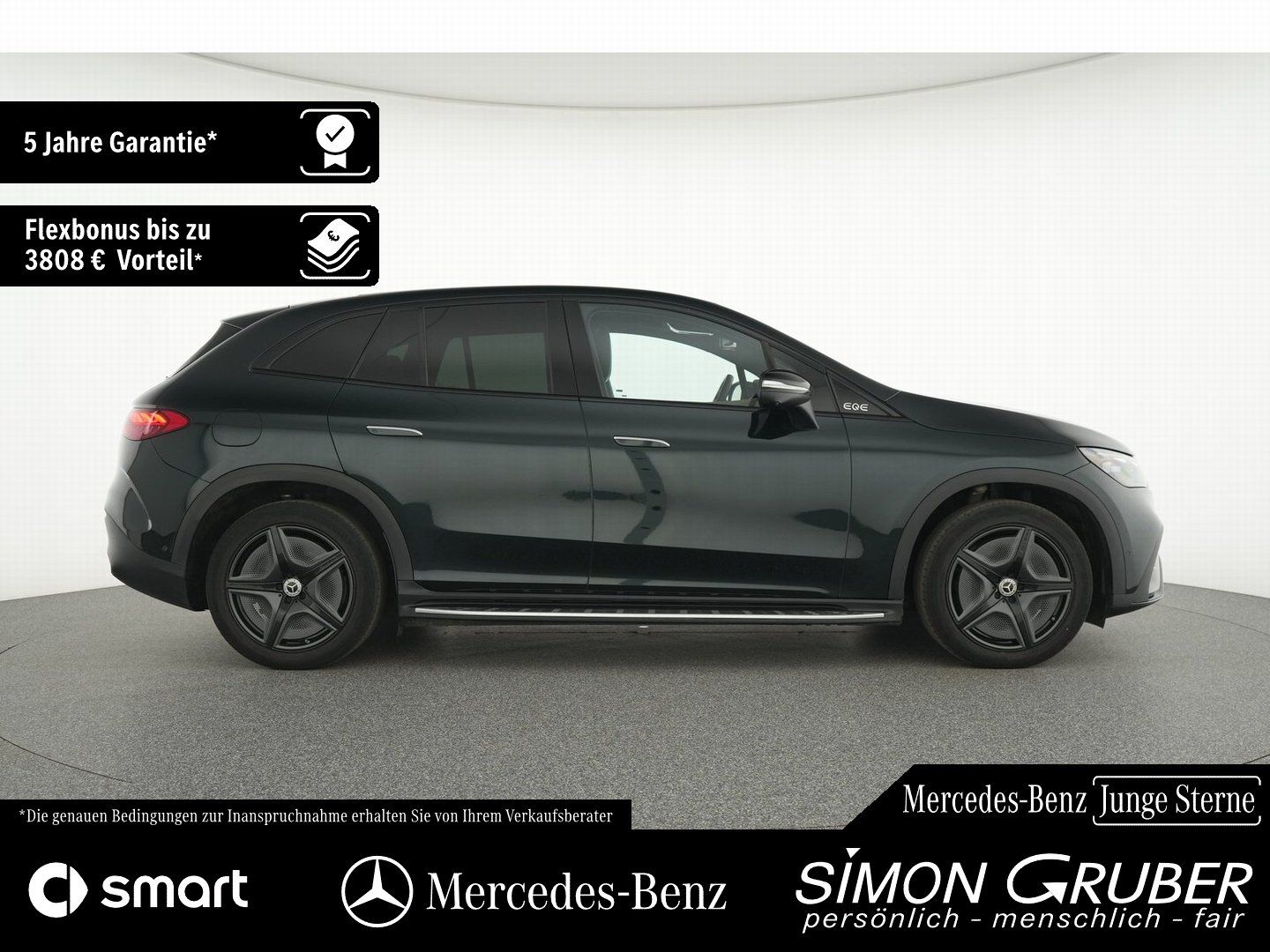 Fahrzeugabbildung Mercedes-Benz EQE 500 4M SUV AMG Carbon Hyper Leder HUD AHK