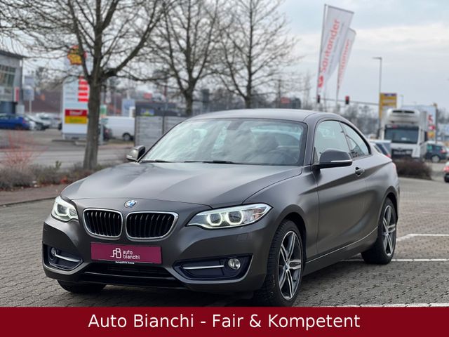 BMW Coupé 220i Sport Line*NAVI*Bi-Xenon*RK*Leder