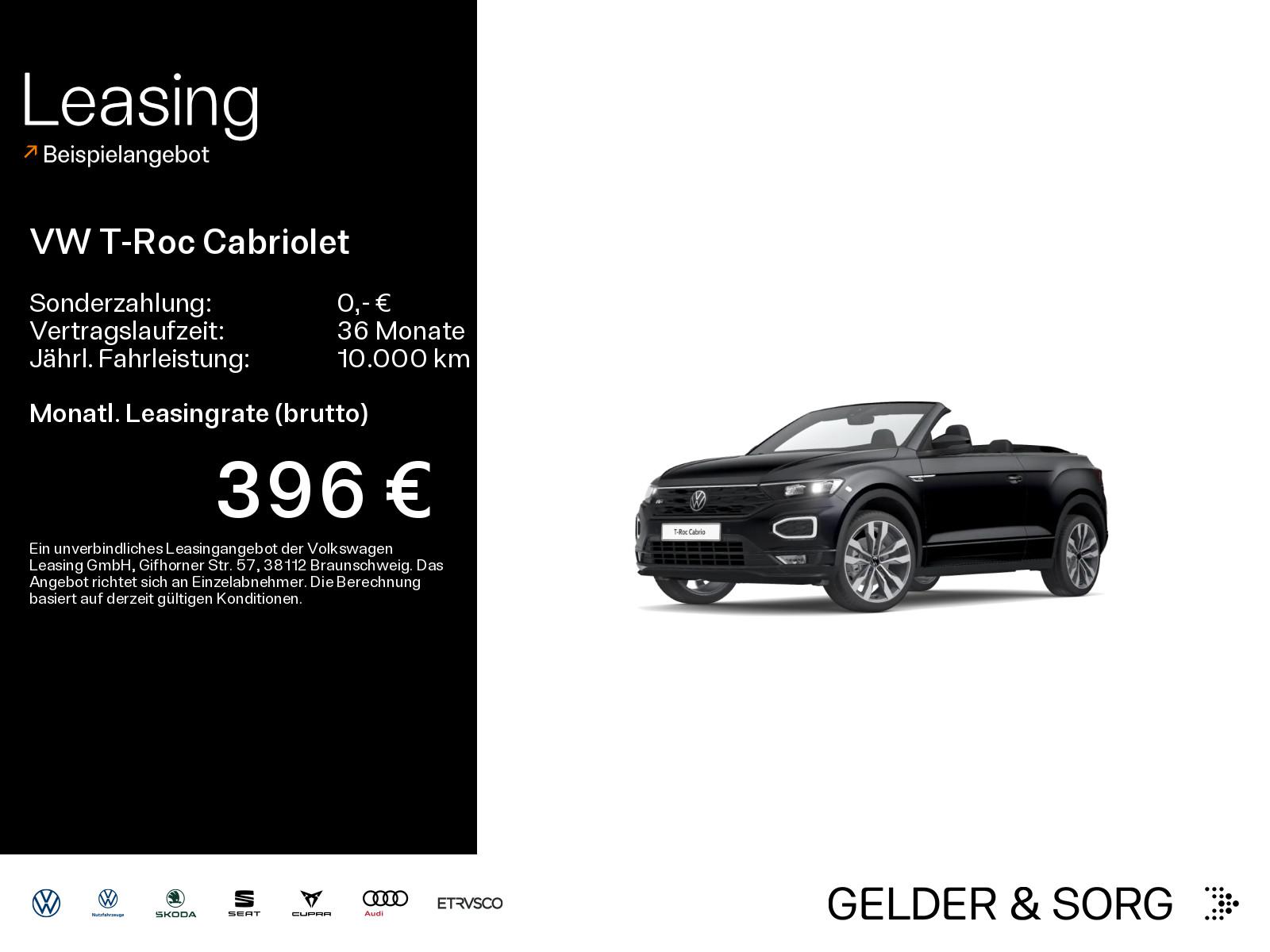 Volkswagen T-Roc Cabriolet TSI R-Line 19Z*LED*DAB+*AHK*Digt