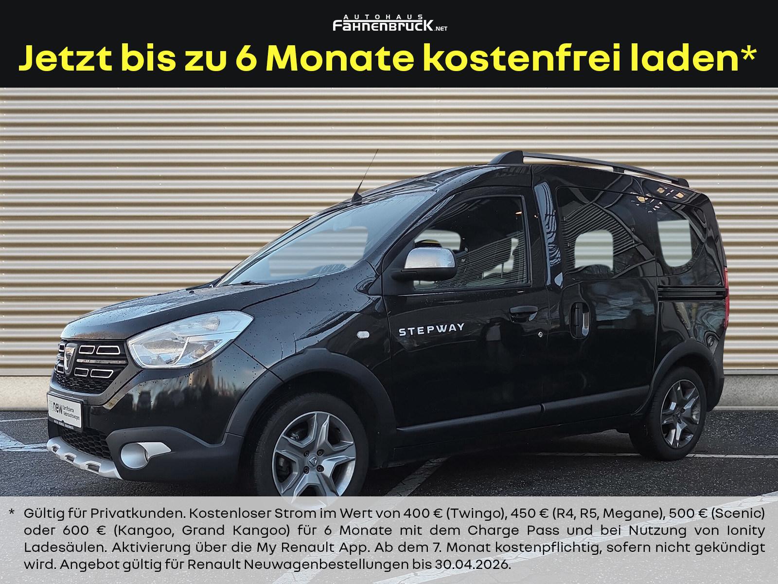 Dacia Dokker Stepway Plus TCe 130 Navi PDC h+Kamera