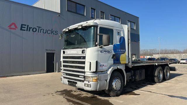 Scania 144-460 (EURO 2 / RETARDER / 6X2 / 10 TYRES / MA