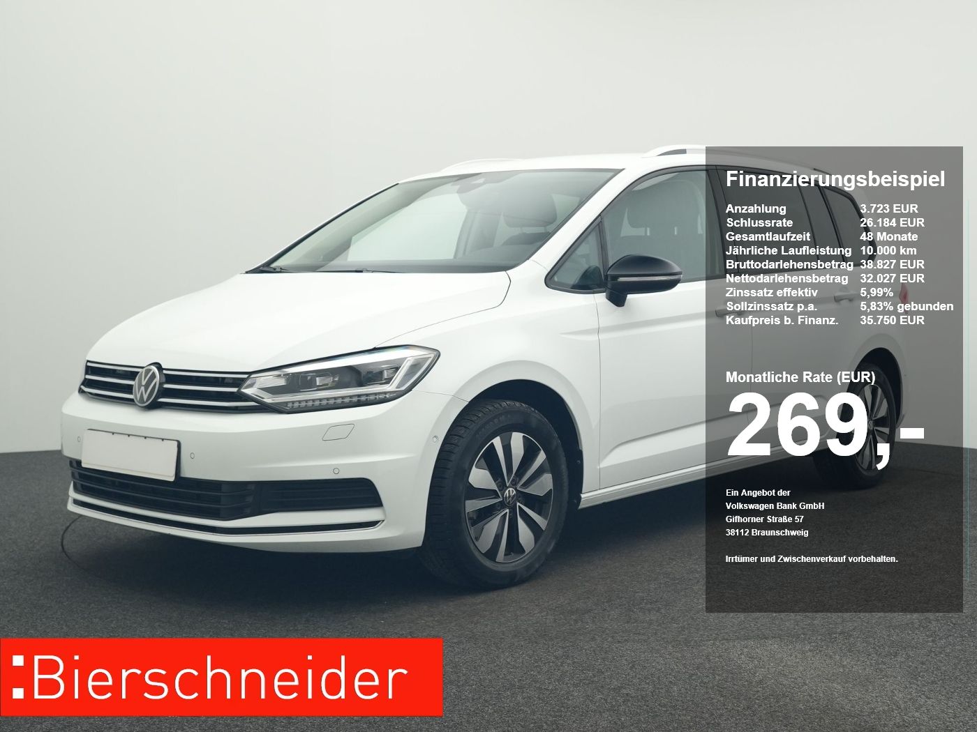 Volkswagen Touran 2.0 TDI DSG Goal 7-S.+IQ.LIGHT+NAVI+AHK