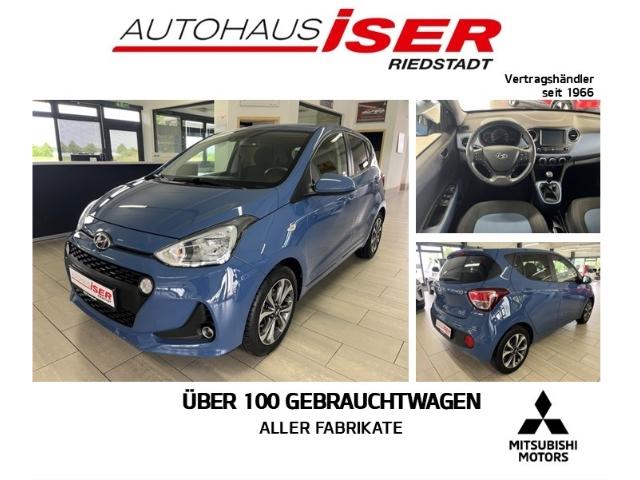 Hyundai i10 blue Trend SHZ Klima Notbremsass.