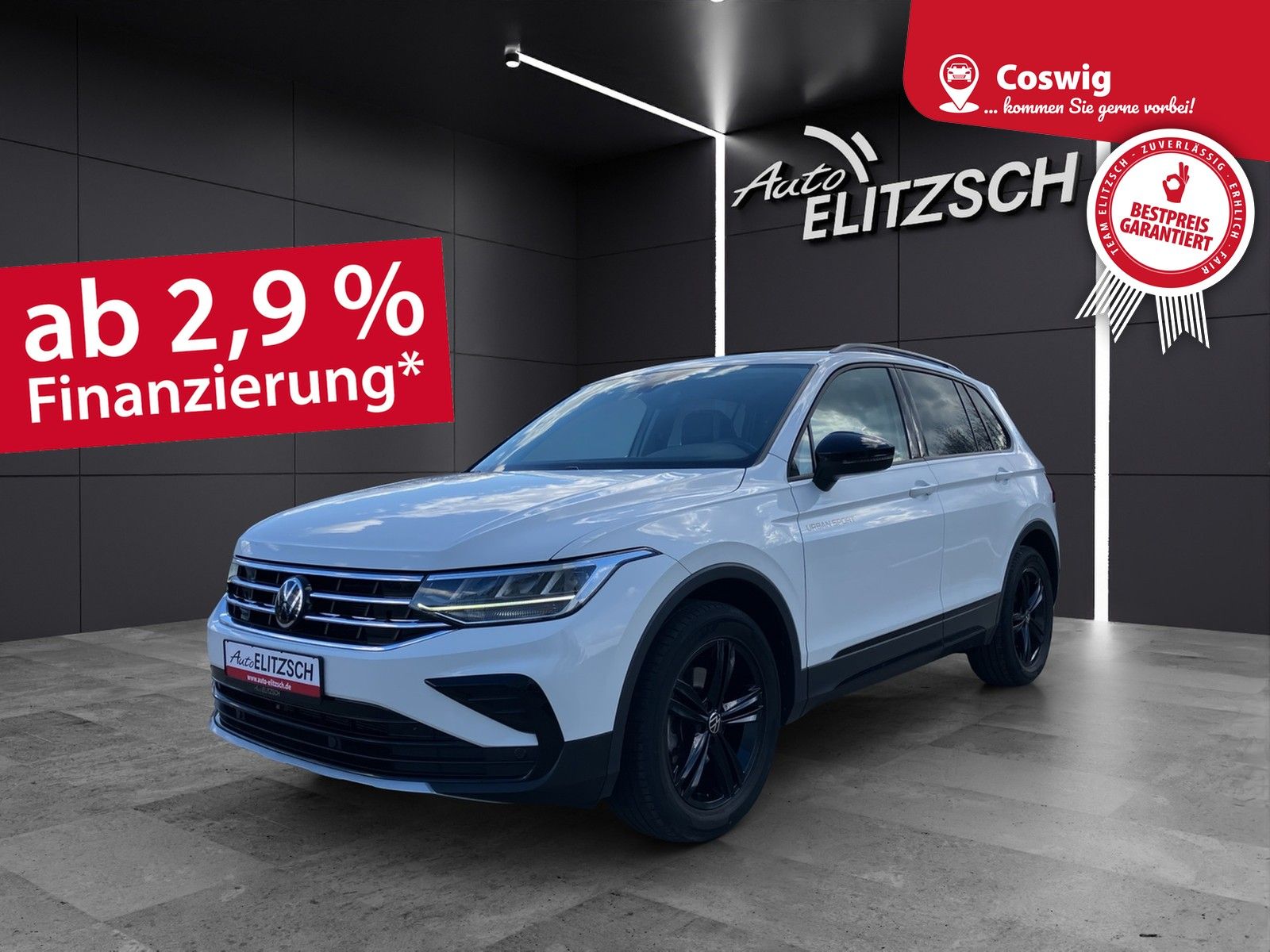 Fahrzeugabbildung Volkswagen Tiguan Urban Sport TDI DSG LED ACC AHK SH Ambien
