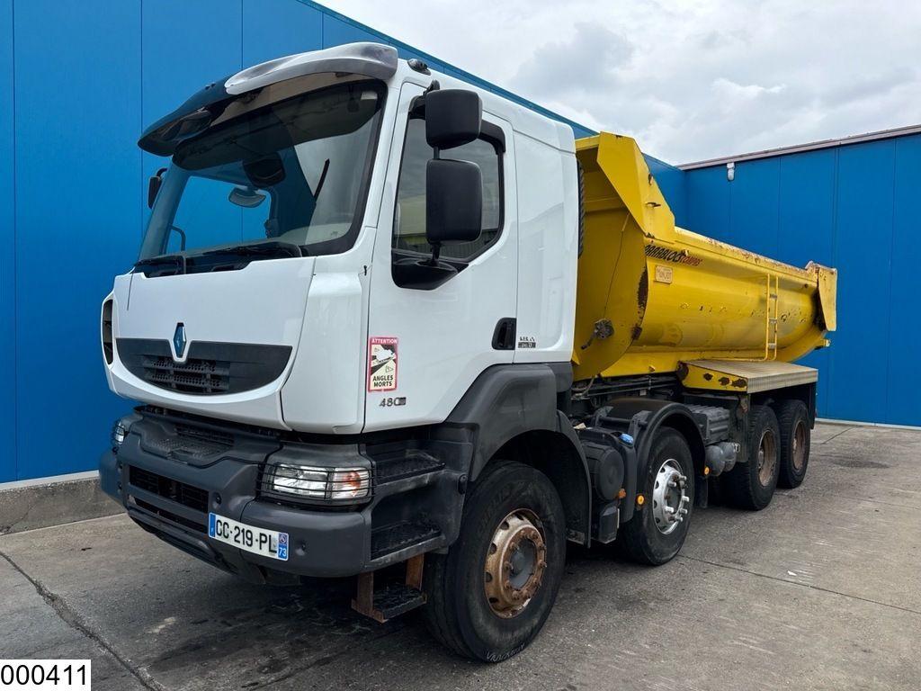 Renault Kerax 480 Dxi 8x4, EURO 5, Steel suspension, Hyd