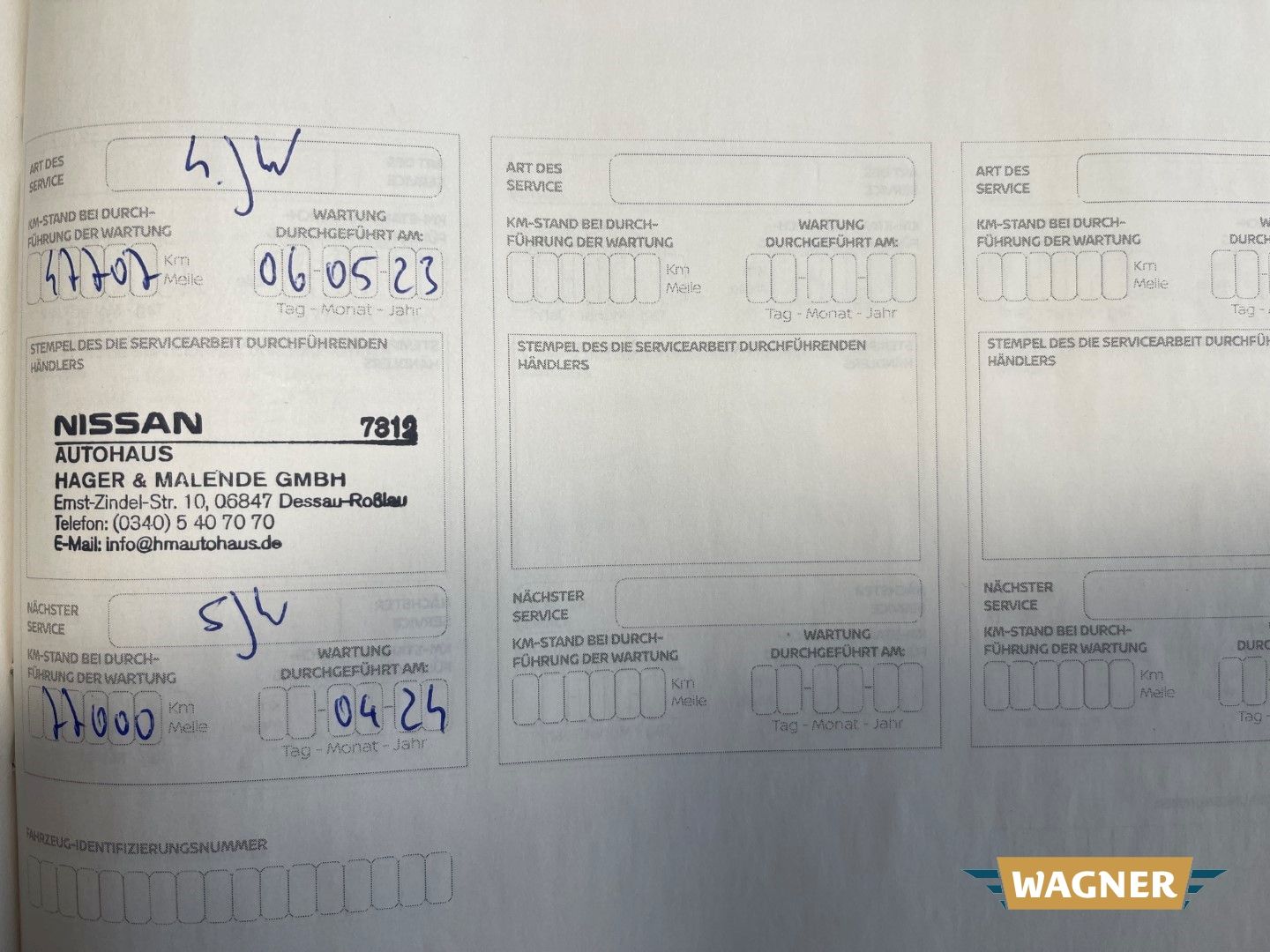 Fahrzeugabbildung Nissan NV200 Evalia e-Kasten Comfort Klimaautomatik