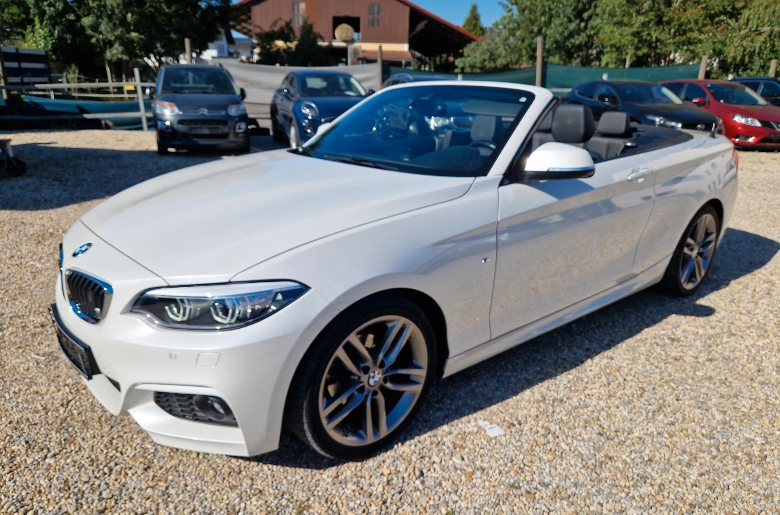 BMW 218 d Cabrio M-Sport Top-Zustand Top-Ausstattung