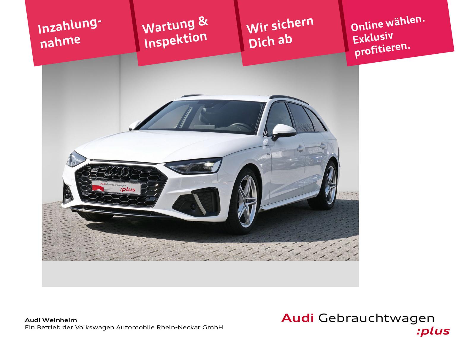 Audi A4 Avant S-line LED AHK black paket Navi Plus SH