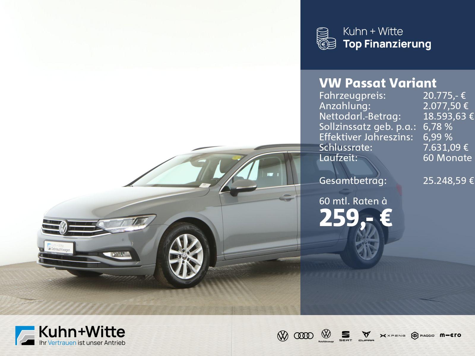 Volkswagen Passat Variant 2.0 TDI Business AHK+LED+RFK+Navi