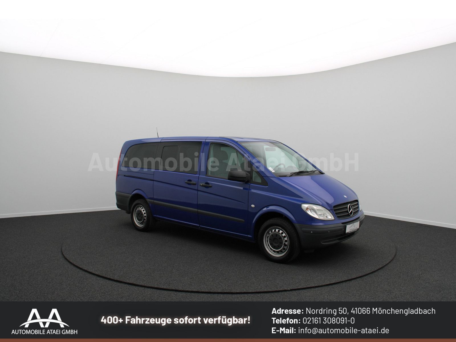 Fahrzeugabbildung Mercedes-Benz Vito 111 CDI lang Kombi 5-SITZE+TOP ZUSTAND 1377
